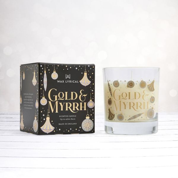 30cl Candle Gold & Myrrh